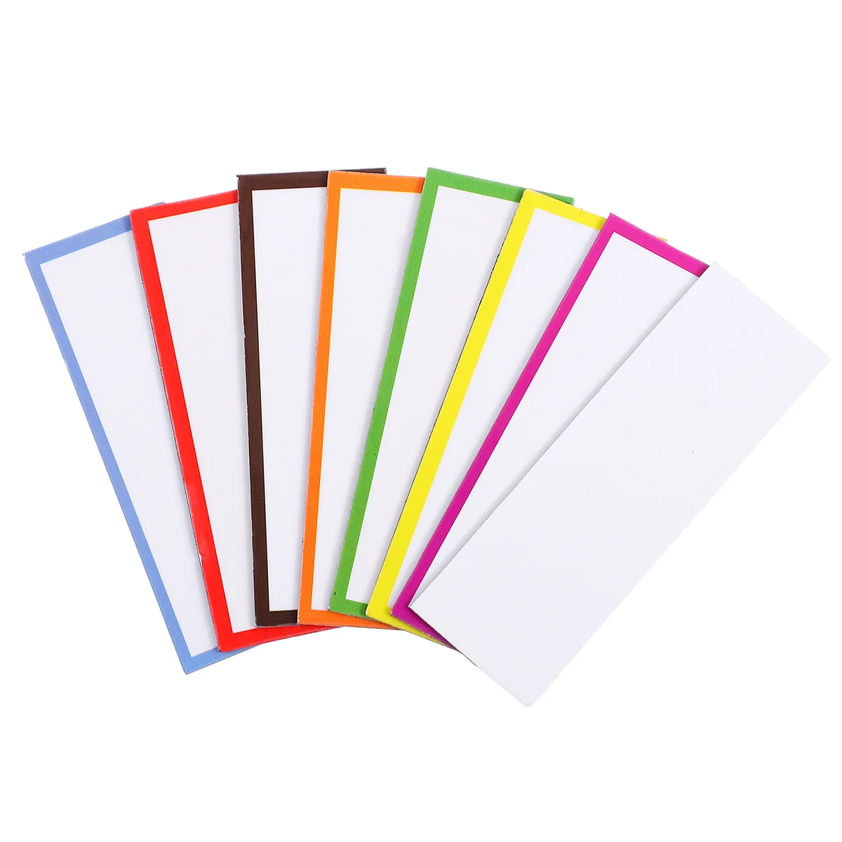 

54 Pcs Writable Tiles Magnetic Label Name Tags Sticker Labels The Pet White Boards