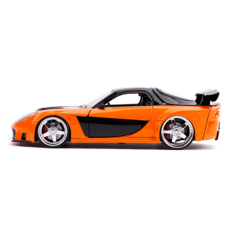 1:24 Быстрые и Яростные Мазда RX-7 Хана, Коллекция Моделей Машинок из Симуляционного Сплава Для Детей, Подарок, J60.
