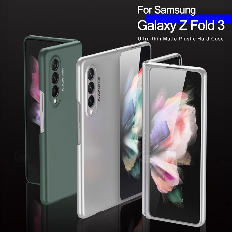 

GKK Original Case For Samsung Galaxy Z Fold 3 5G Cover Slim Shockproof Protection Matte Plastic Hard For Samsung Z Fold3 5G Case