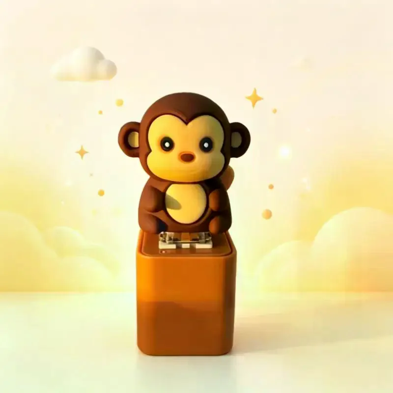Игрушки-кликеры с звуками животных, милые брелоки-шумогенераторы для детей и взрослых, сенсорные настольные игрушки, сувениры для вечеринок (art.: 3920dbf9e91dc) - 3920dbf9e91dc
