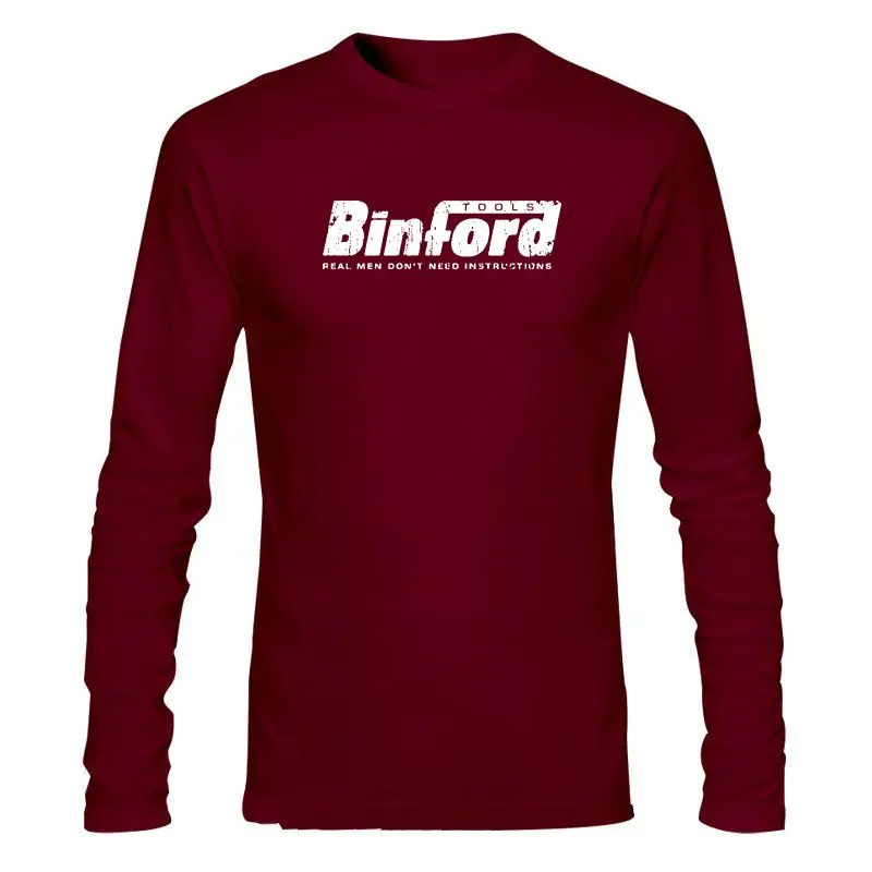 

Мужская одежда, новые футболки из 100% хлопка, Мужская футболка Binford Tools, Мужская одежда, популярные летние футболки