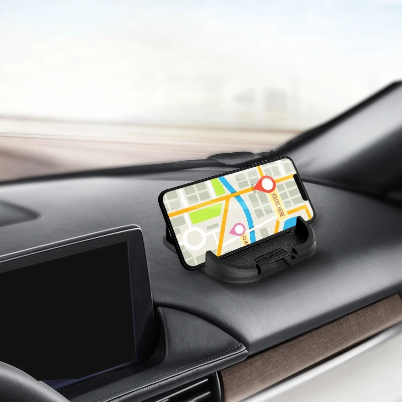 

Car Phone Holder for Home and Car Non-Slip Stand Silicone Pad Mat Mobile Phone Accessories Car Organizer Mobile Holder Car Holde
