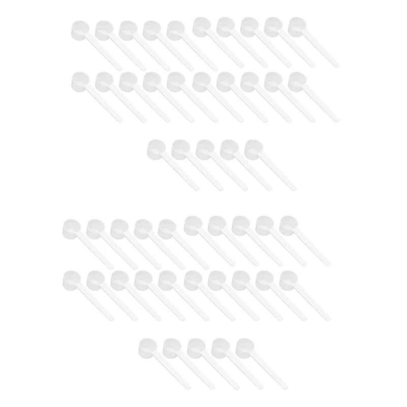 

50 шт., пластиковые ложки для кофе