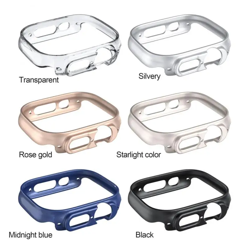 

Матовый чехол для Apple Watch Ultra Series 49 мм, полый чехол-бампер для Apple Watch Ultra