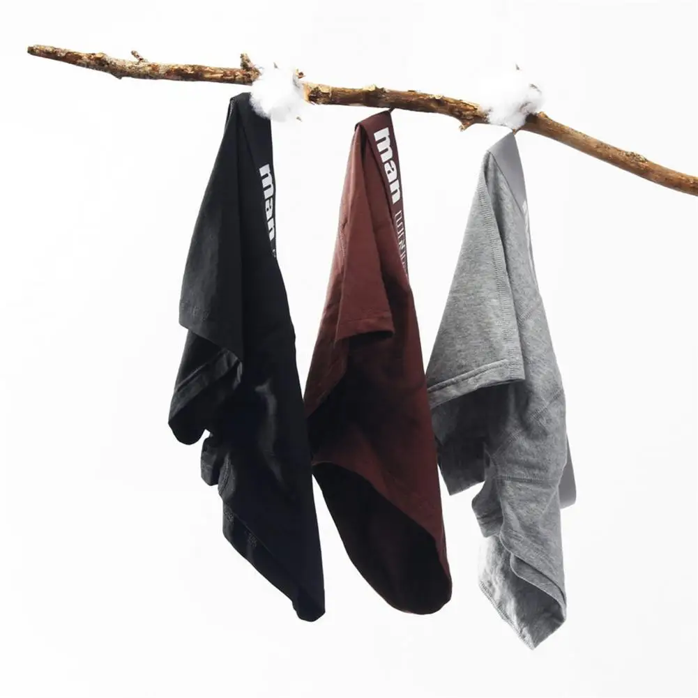 

Trendy Boxers Casual Letter Print Underpants Comfortable Men Underpants
