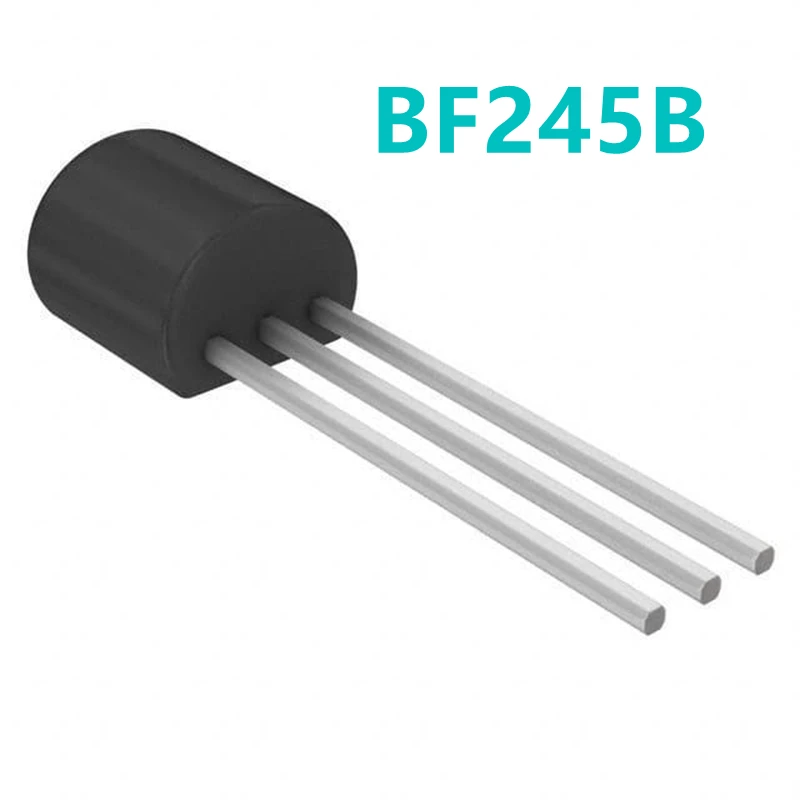 

1PCS New original BF245B BF245 direct-plugged TO-92 field effect small triode N-channel amplifier IC