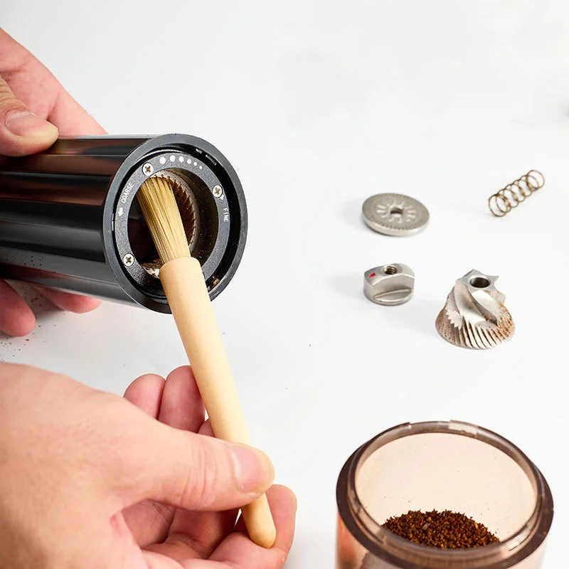 

Кофемолка, щетка для чистки кофе, мягкая щетка с деревянной ручкой, нейлоновая щетка, щетка для кофемашины, щетка для кофейного порошка, инструменты для кофе