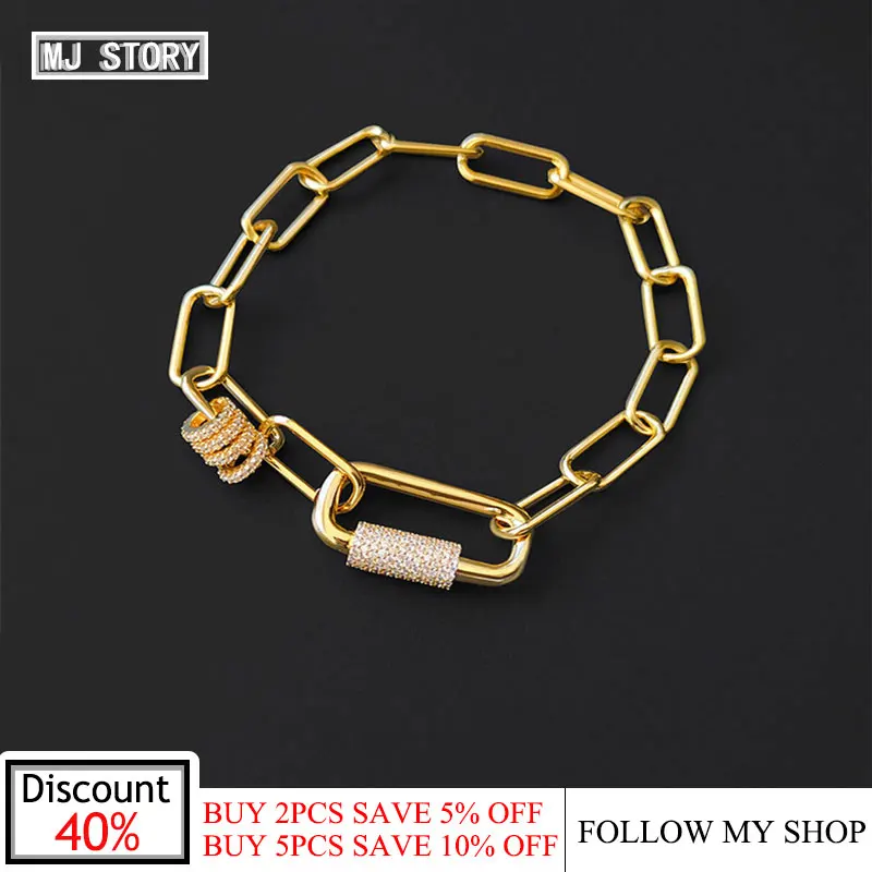 

S925 Sterling Silver Bracelet Necklace Love Chain Link Interlocking Clavicle Chain Luxury Brand Monaco Women's Jewelry Gift