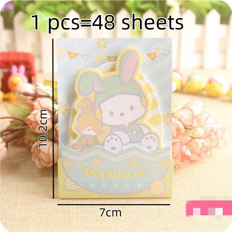 Набор из 24 штук: блокноты Sanrio Kuromi, Pochacco, Cinnamoroll, Cute Melody N Times, канцелярские товары, этикетки, закладки, школьные принадлежности (art.: 3920d902bfbf6) - 3920d902bfbf6