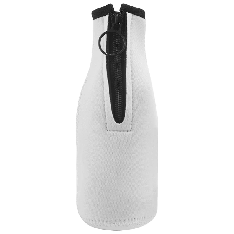 

Чехол для пивной бутылки рукав, неопреновый охладитель для пива, чехол с молнией для бутылок 12 Oz/330Ml Вечерние