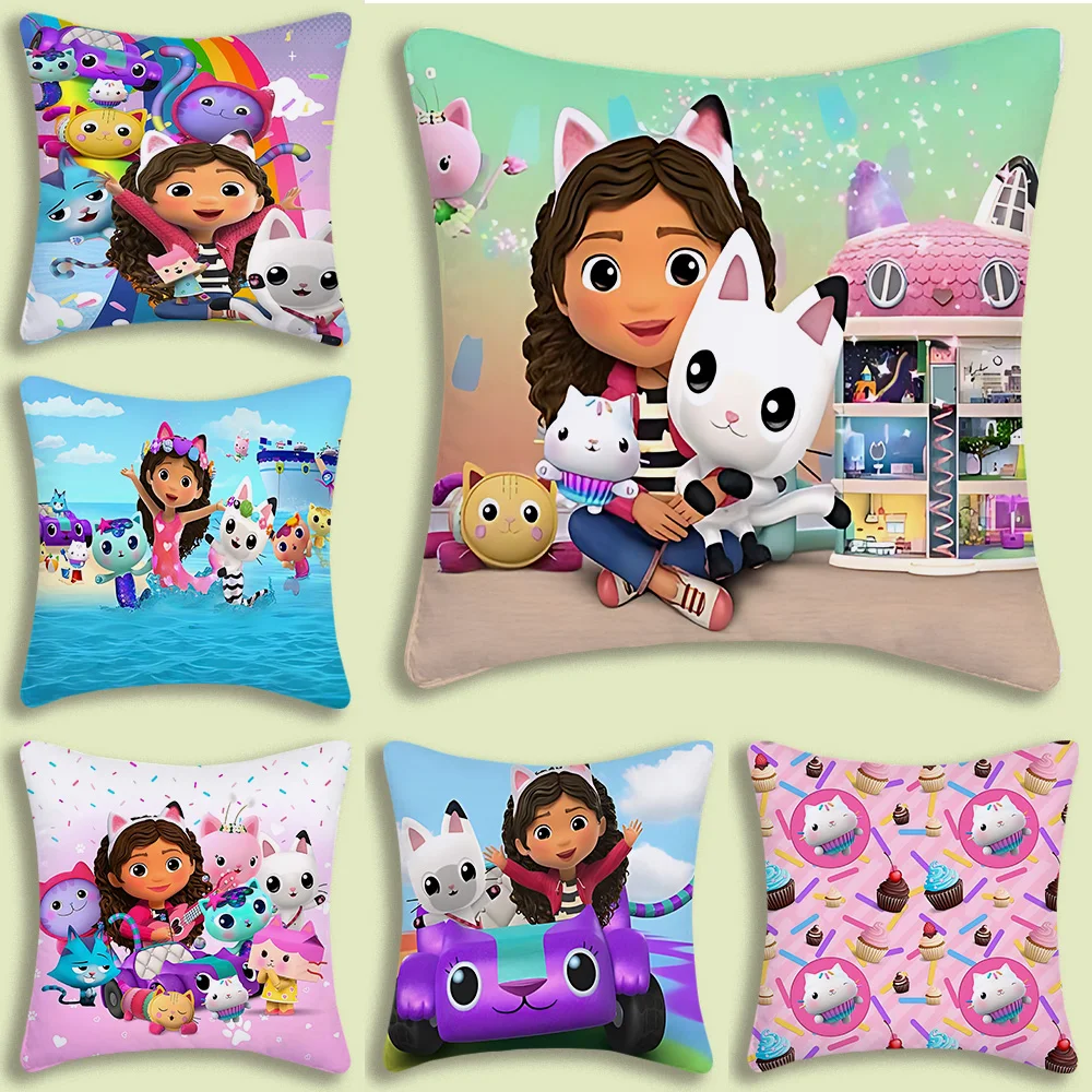 Наволочки для кукольного домика с рисунком Габби мультяшный диван декоративный