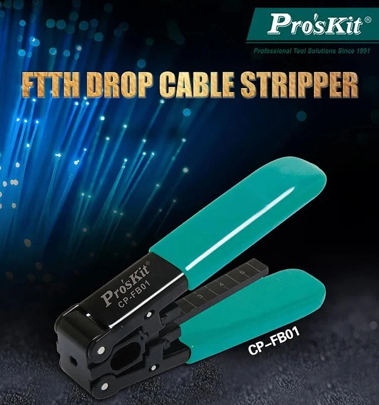 Pro'sKit CP-FB01 Многофункциональный инструмент для зачистки кабеля Плоскогубцы