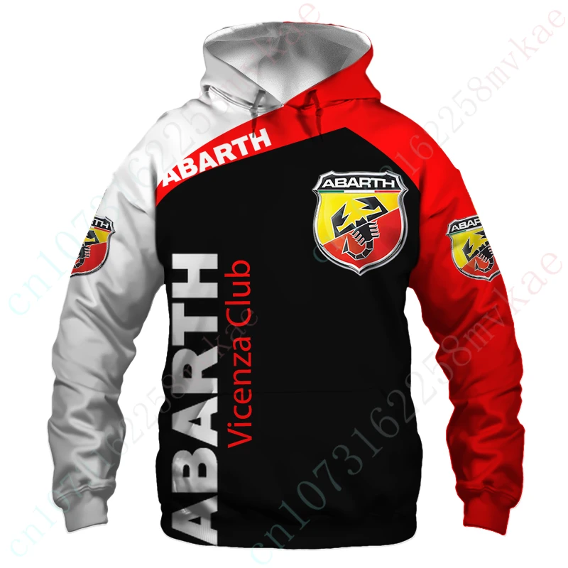 

Abarth Unisex Sweatshirt Casual 3D Printing Oversize Hoodie Essentials Streetwear Anime Zip Hoodies Harajuku Men's Clothing Top