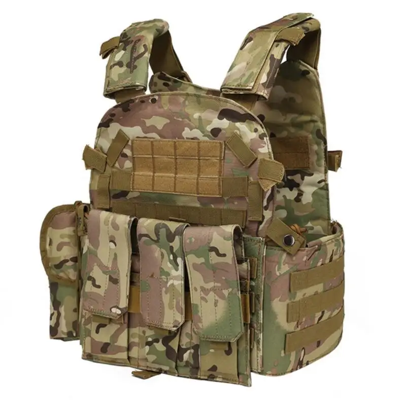 

6094 Tactical Molle Vest Military Army Combat Training Body Armor Vest Outdoor Hunting Airsoft Sport Protection Vests