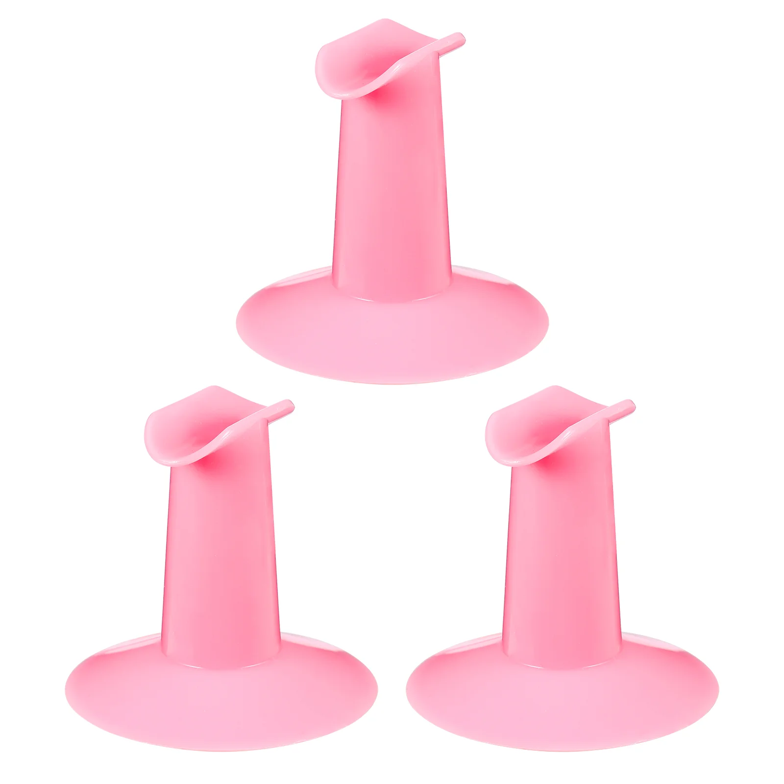 

Bracket Manicure Pedicure Kit Nail Polish Bottle Holder Tilted Finger Stand Support