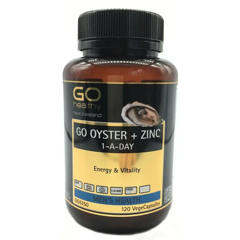 

Free shipping OYSTER +ZINC 120 capsules Energy & Vitality MEN'S HEALTH