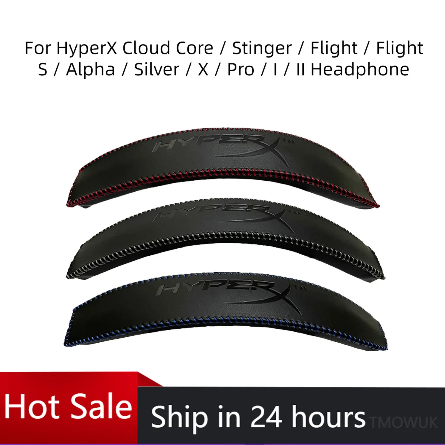 

Replacement Headband for HyperX Cloud I/ II, Core,Silver,Alpha,Pro,X,Stinger, Flight, FlightS , Alpha Headphones Headband