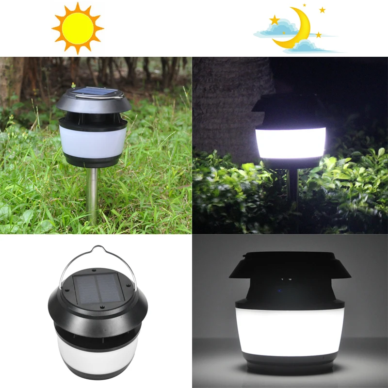 Уличная Светодиодная лампа BORUiT для отпугивания насекомых садовый светильник
