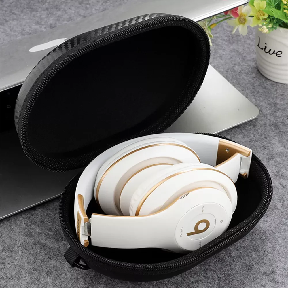 

The New Portable Hard for -Beats By Dr. Dre -Studio/Pro/Solo2 3 Wireless Headphones Box for -Sennheiser Momentum Earphones