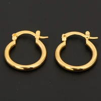 new model round circle gold color hoop earrings ethiopian and dubai african jewelry europe jewelry