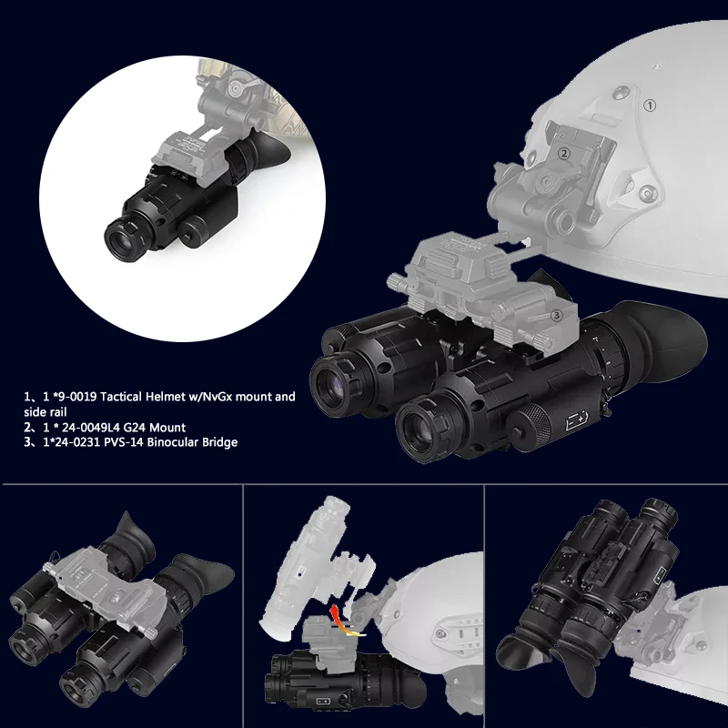 Рисунок 4 - TNVC M250 IR монокуляр/Бинокулярные