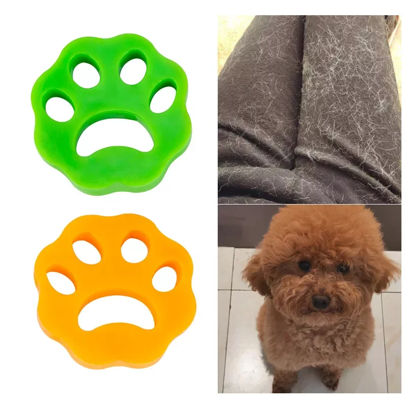 

Pet Hair Remover Washing Machine Accessory Cat Dog Fur Lint Hair Remover Clothes Dryer Reusable Cleaning Dryer Catcher 1pc