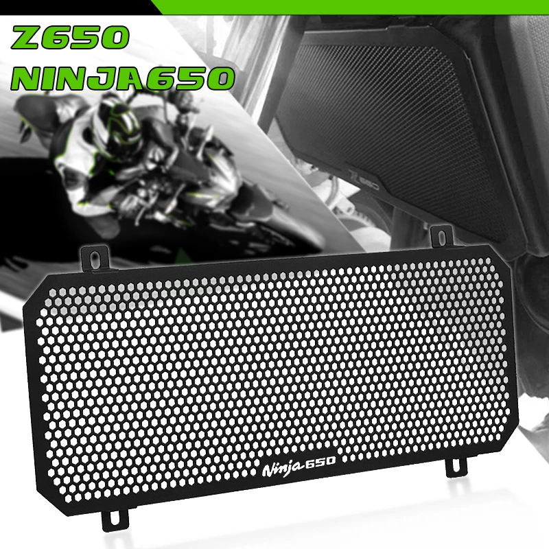 

Аксессуары для мотоциклов KAWASAKI NINJA650 NINJA 650 Z650 Z 650 17-21, Защита радиатора, защитная крышка радиатора, защита