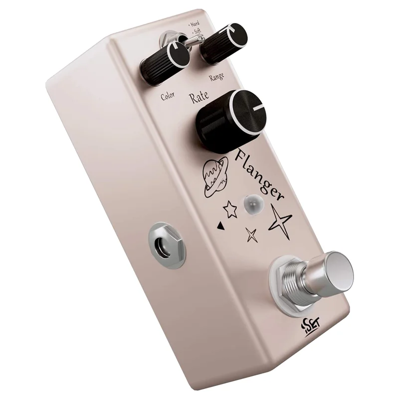 ISET аналоговая педаль Flanger для электрогитары бас True Bypass