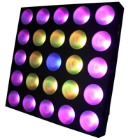 hight powerful dmx control rgb 3in1 10w 25pcs display led light for disco party wedding