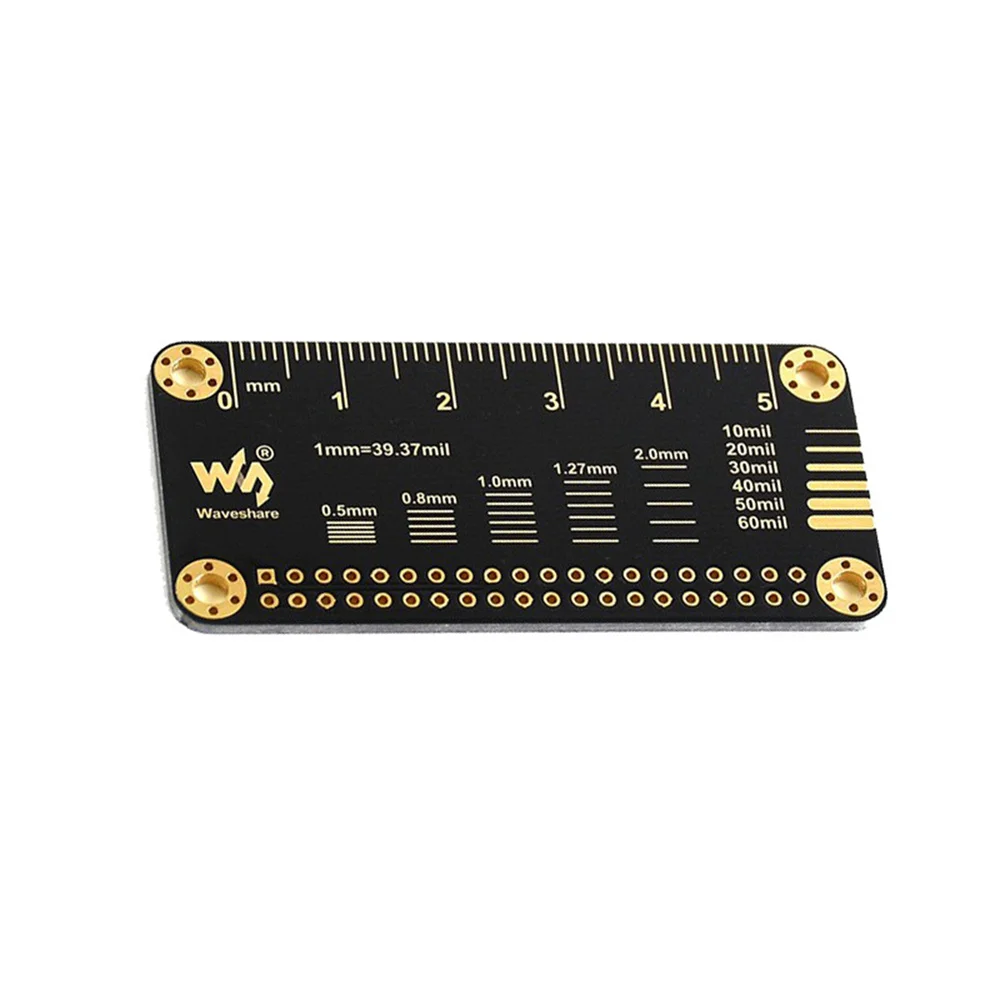 

Multi-purpose Extension Ruler with Scale GPIO Module Reference Ruler Board for Raspberry Pi 4B/3B+/Zero2w Accessories