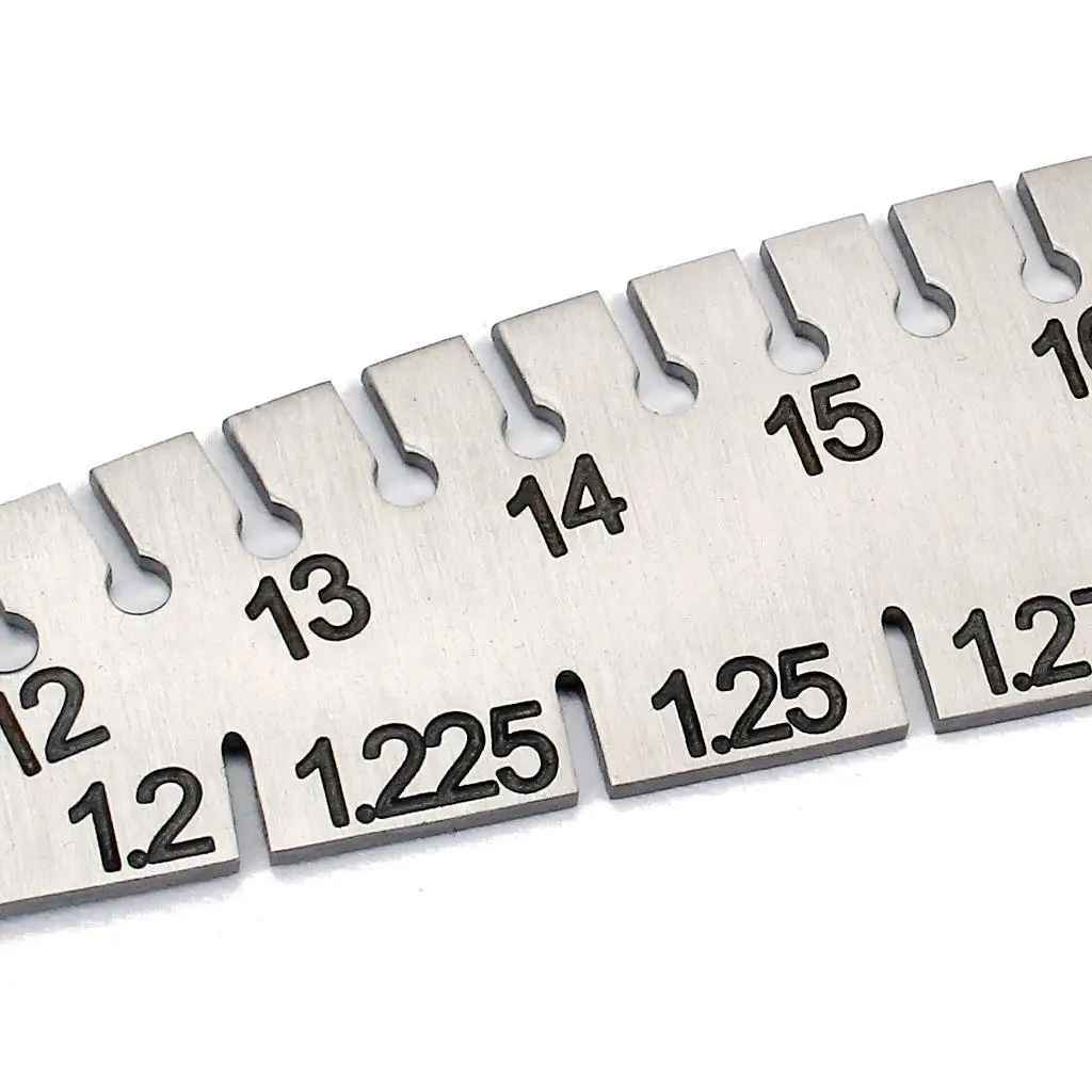 

Steel Piano Tuner Music Wire Gauge Measuring Gauge Measuring Adjustment Tool