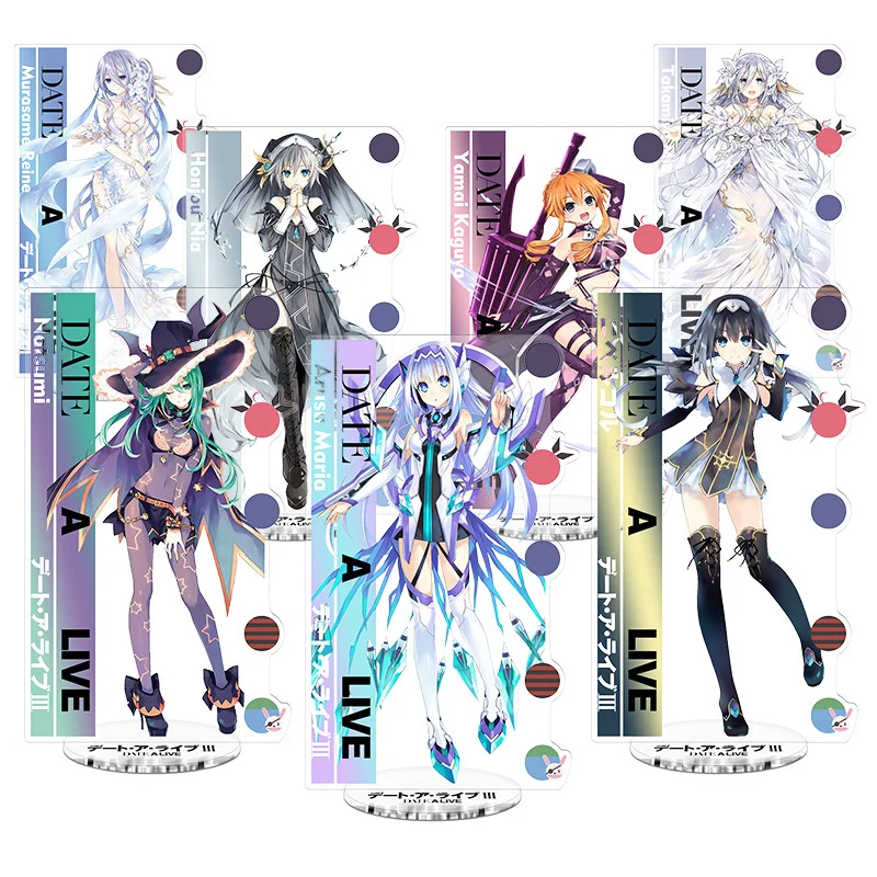 anime Japanese figure Anime Acrylic Stand Model Toys Action Figure Pendant toy gift 22CM DATE A LIVE