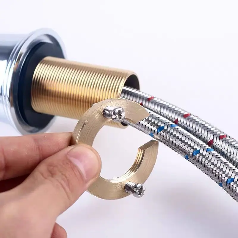 

Brass C Type Tap Faucet Anti-loosing Nut Cap Fixing Fitting Kit Kitchen Wash Basin Tool Set Fastening Circlip Washer Accessory