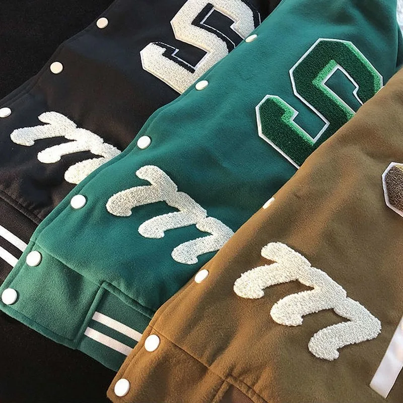 Бейсбольные куртки кардиган пальто из искусственной кожи рукава для мужчин и