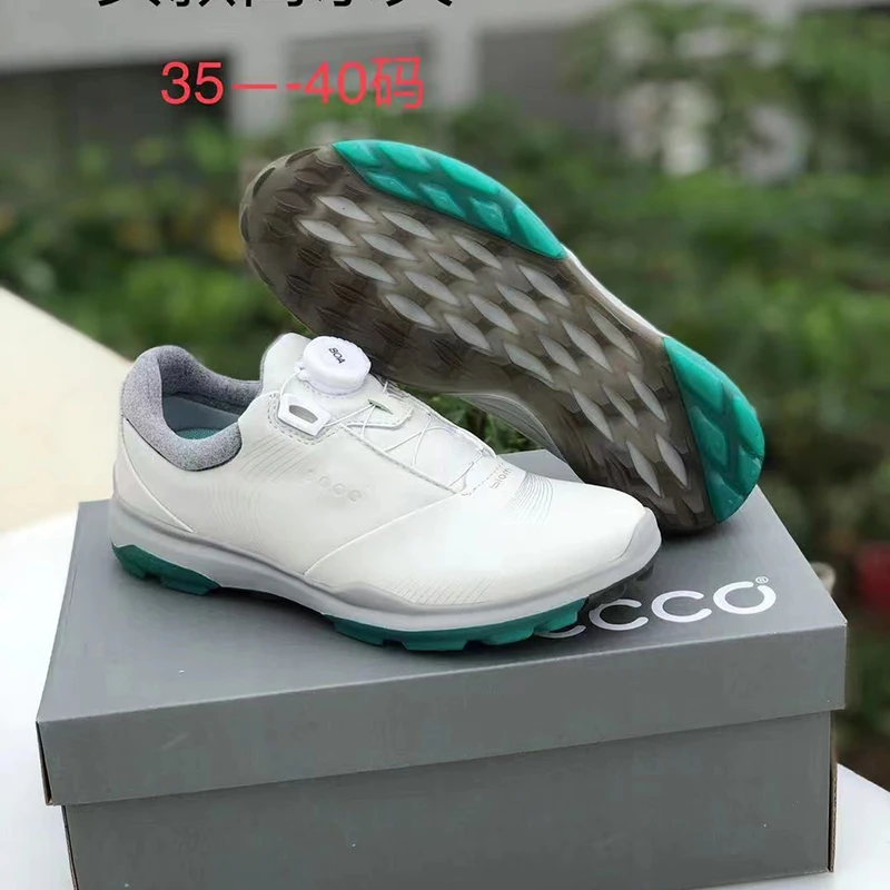 

Women Genuine Leather Golf Shoes Spikeless Professional Golf Walking Sneakers Comfortable Leather Brand Golf Sport Trainers