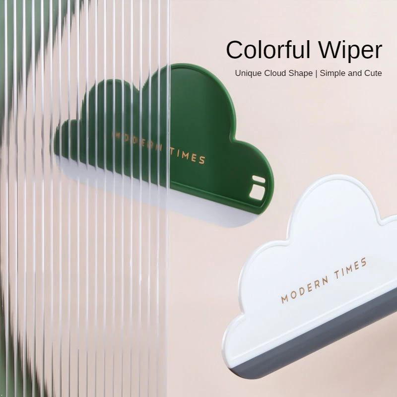 

Cloud Small Wiper Wash Table Glass Toilet Table Cleaning Brush Board Mirror Demisting Can Be Hung Gift Hook