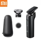 Электробритва Xiaomi Mijia S500CS500 для мужчин, триммер для бороды и волос, перезаряжаемая головка для сухого и влажного бритья, моющееся двойное лезвие