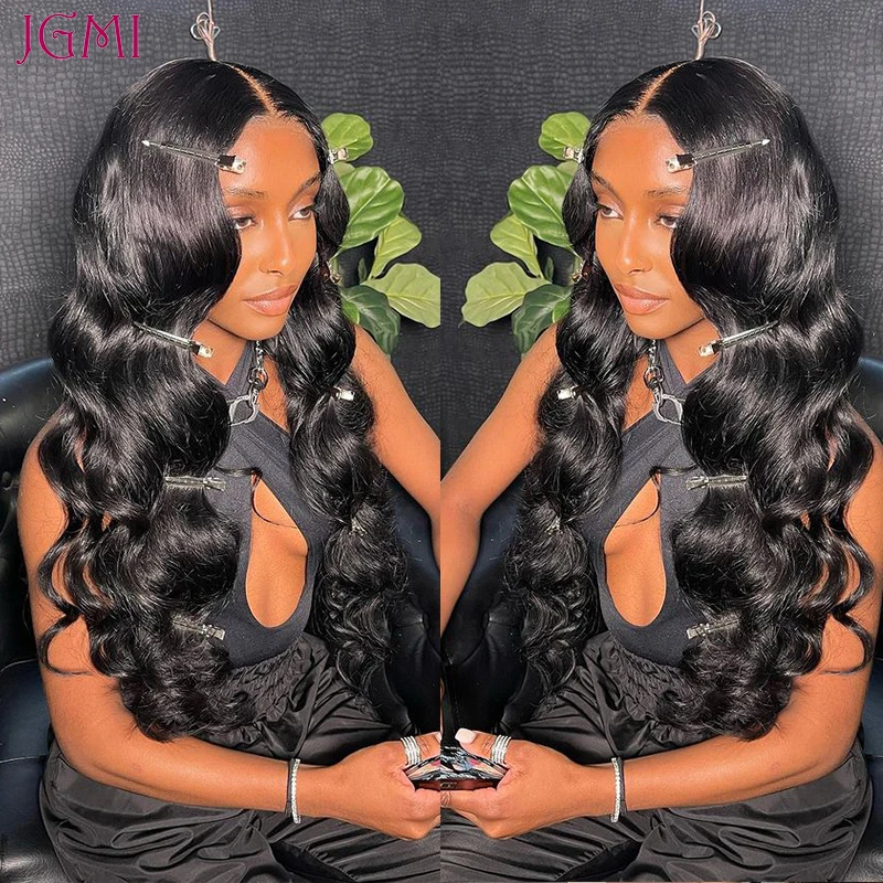 

HD Lace Frontal Wig Body Wave Human Hair Wigs 180 Density Transparent Lace Wigs For Women 13x4 Remy Body Wave Lace Front Wig