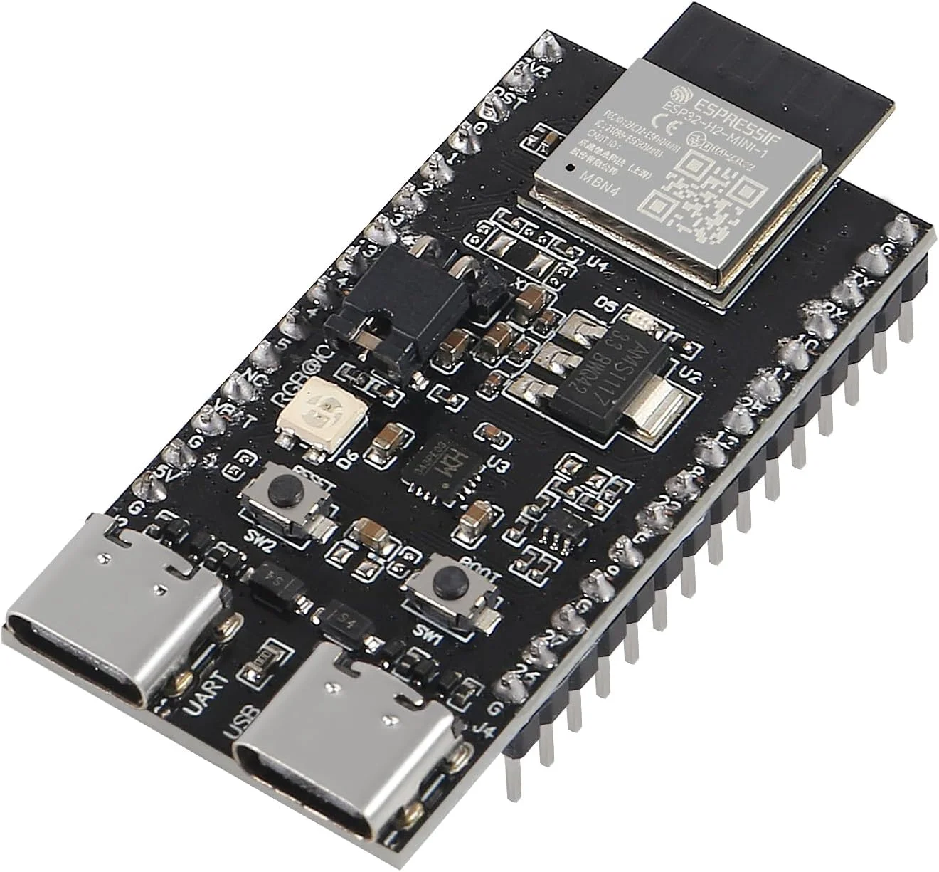 1-10 шт./ESP32-H2 Wi-Fi + Bluetooth серии H2 с резьбой/Zigbee/BLE ESP32-H2 ESP32-H2-1-N4 ESP32-H2-MINI-1