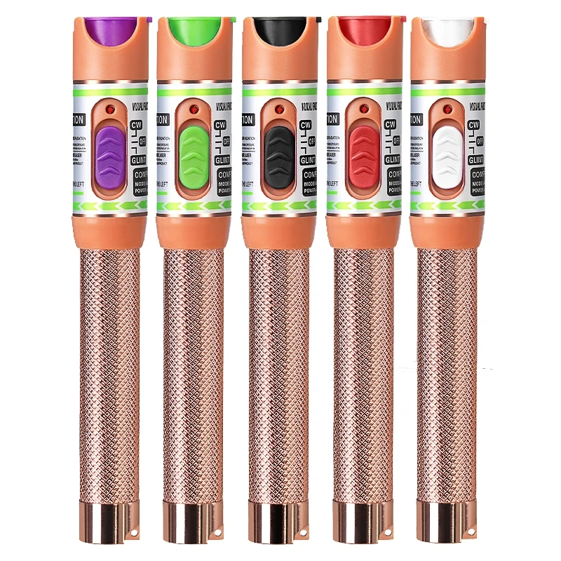 1/10/20/30/50MW Visual Fault Locator FTTH Fiber Optic Cable Tester 2.5mm(SC/FC/ST) Interface High Quality VFL Optical Fiber Tool