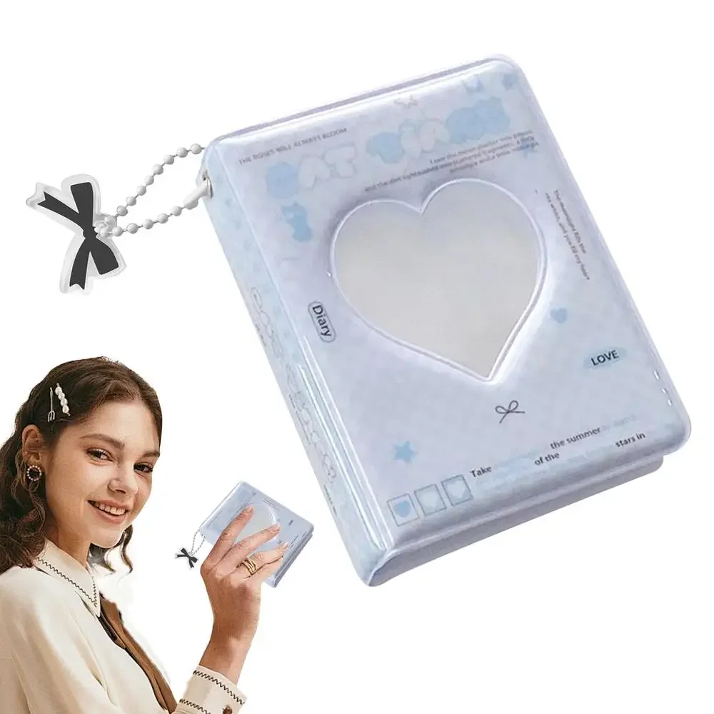 

Фотоальбом для карточек K-pop сердечком 40 слотов