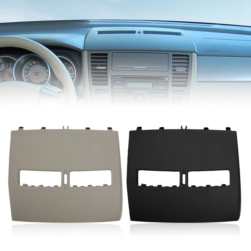 

Car Finisher Instrument Cover for Nissan Panel Cover for Tiida 2005-2011 Front Dashboard Air Conditioner Outlet Vents Shell