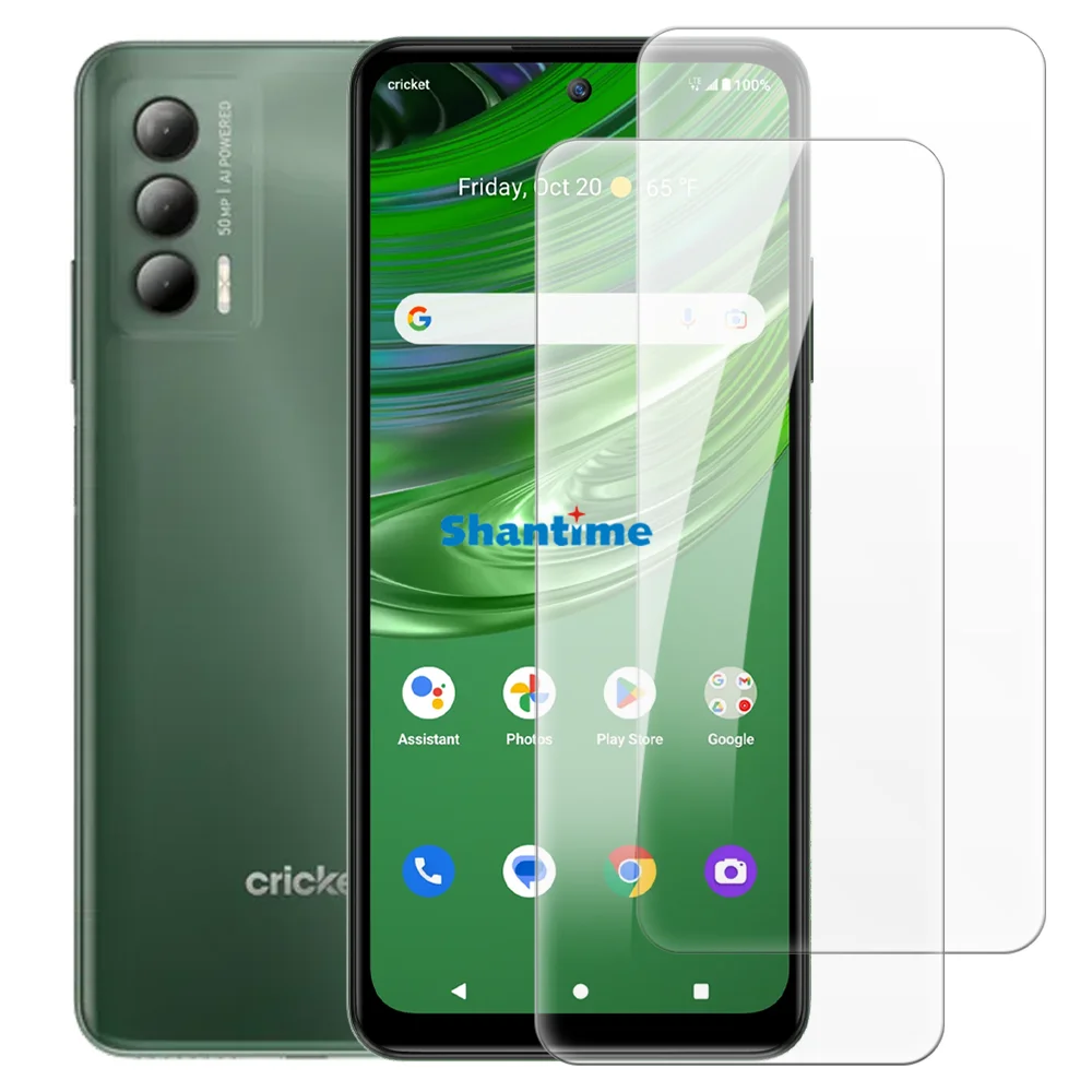 Мягкий чехол + комплект из закаленного стекла для защиты экрана Cricket Outlast U680AC AT&ampT