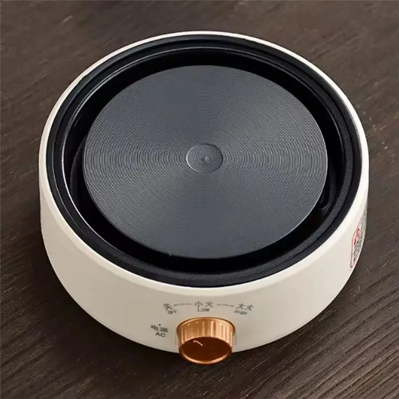Фото Электрическая инфракрасная печь A98G-Mini, нагреватель для молока и воды, настольная плита, горелка для тушения, горячий котелок, вилка стандарта США №4