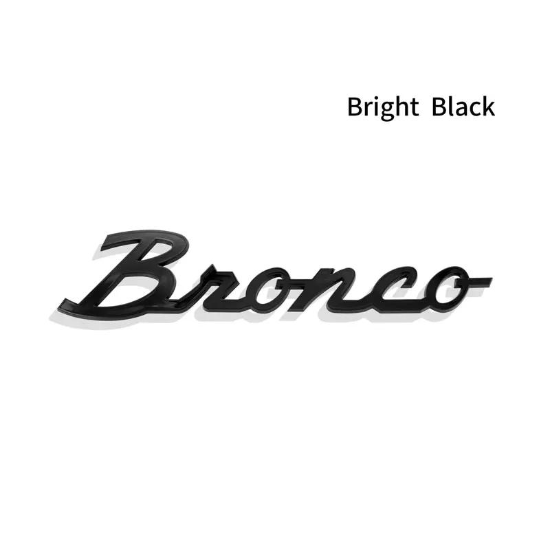 

1 шт. автомобильный Стайлинг 3D ABS пластик автомобильный буквенный логотип наклейка задняя дверь значок авто задний багажник эмблема наклейки для Bronco Sport 2021 2022