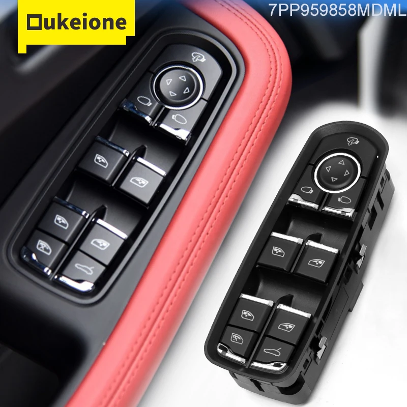 

Главный боковой выключатель питания окна 7PP959858MDML Замена для Porsche Cayenne 2011-2014 для Porsche Panamera 2010-2015