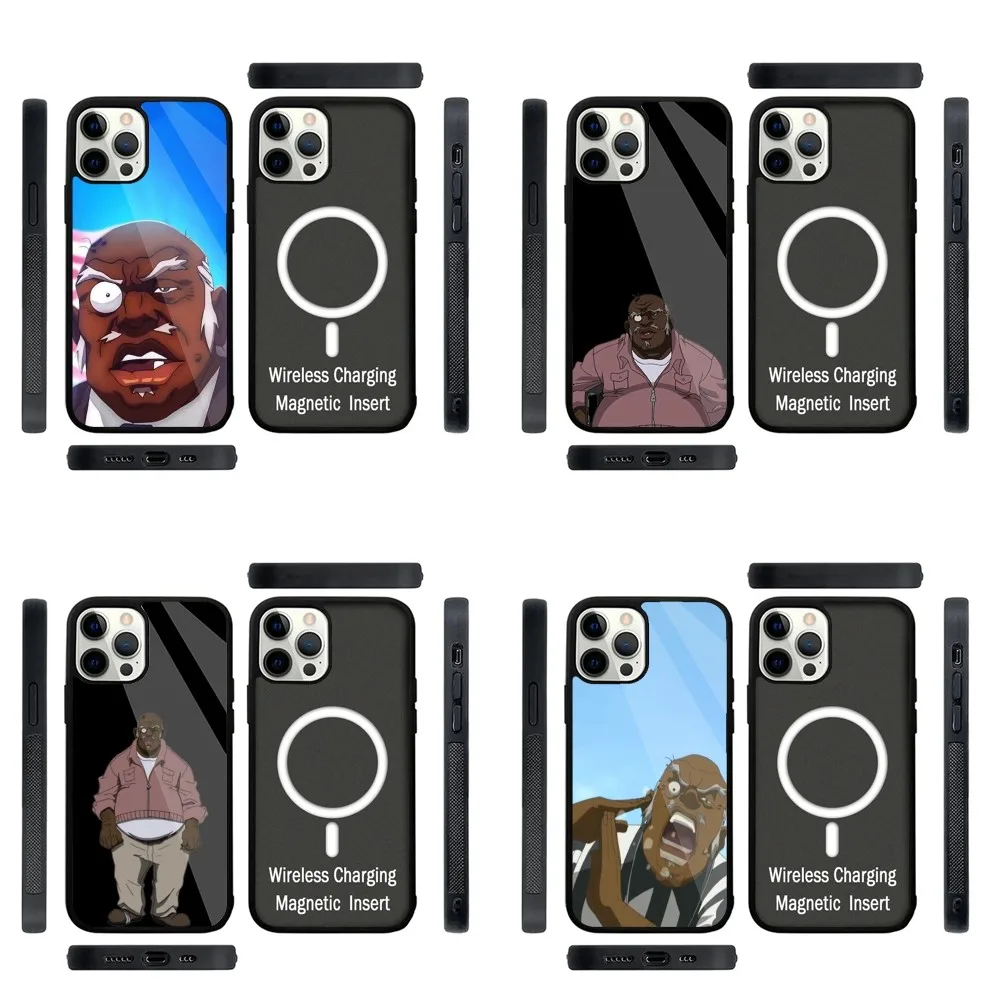 Чехол для телефона Boondocks uncle ruckus с сильным магнитом IPhone 15 14 13 Pro Max Plus 11 12 мини