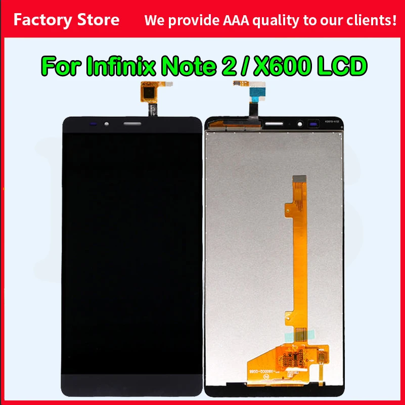 A + + + качественный дисплей для Infinix Note 2 LCD сенсорный сменный экран дигитайзер сборка для Infinix X600 заводская цена