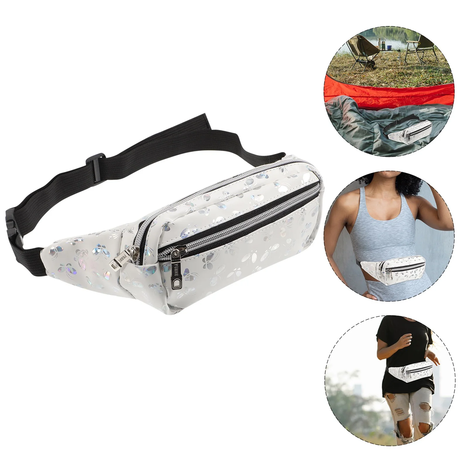 

Waistfannywomenbelt Packs Fashionrunning Accessories Waterproof Bumbags Pouch 90S Girls Fashionable Bun Outdoor Ladies Band