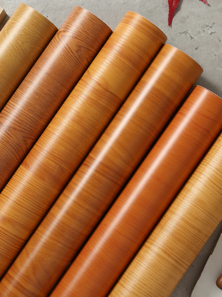 

Color wood grain sticker adhesive imitation wood thickening tank renovated the old furniture desktop wallpaper decorating boar